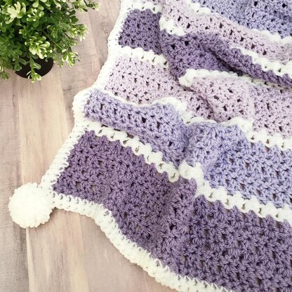 Easy Breezy Pom Blanket