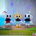 Cuphead, Mugman and Ms. Chalice amigurumi pattern (big version)
