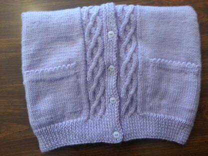 Aunt Kay's Cable Cardigan