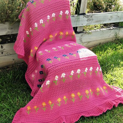 Country Garden Afghan