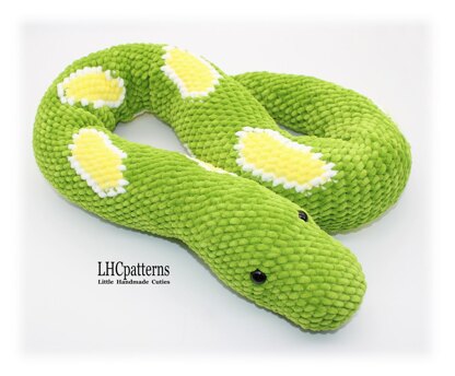 Boa Constrictor Snake Crochet Pattern