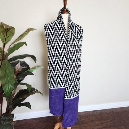 Neeta Chevron Scarf