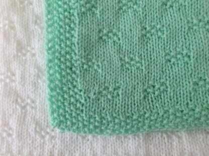 Moss Checks Baby Blanket