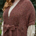 Sleeveless Jacket - Knitting Pattern for Women in Debbie Bliss Donegal Luxury Tweed Aran