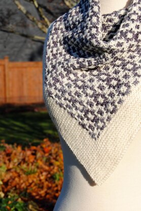 Folk Knit Shawl