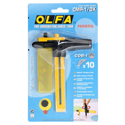 Olfa Compass Cutter: 1cm to 22cm