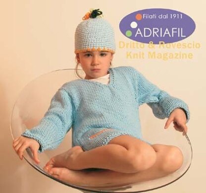 Sara Twin Set in Adriafil Navy - Downloadable PDF