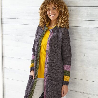 Cardigan & Coat in King Cole Wildwood Chunky - 5890 - Leaflet