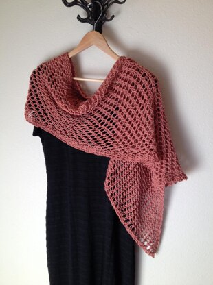 Lattice Stitch Shawl