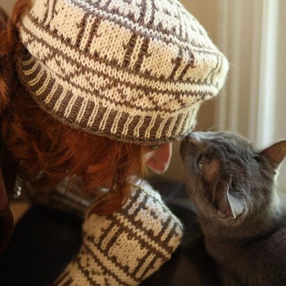 Noall'te Beret - knitting pattern