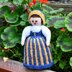 Finland National Costume Doll Knitting Pattern - Toy Knitting Pattern