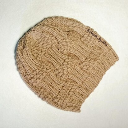 XY2 MAD Slouch Beanie Knitting Pattern