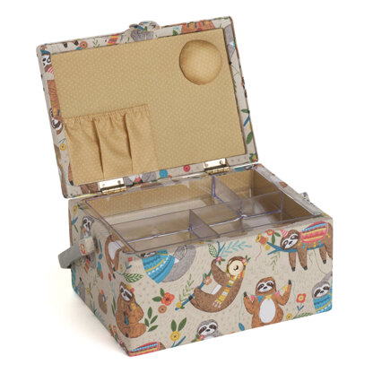 Hobbygift Sloth Medium Sewing Box
