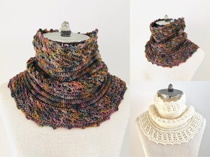 Cozy Cable Ribbed Cowl Scarf