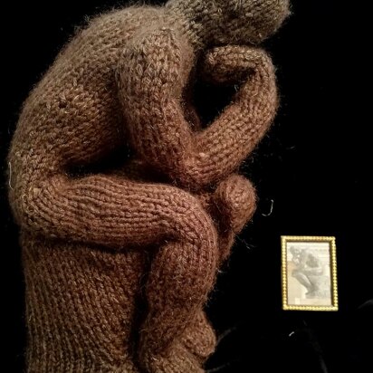 Fuzzy Thinker Soft Sculpture