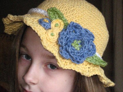 Summer Blooms Hat