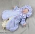 Forget-Me-Not Matinee Set Baby Knitting pattern #80