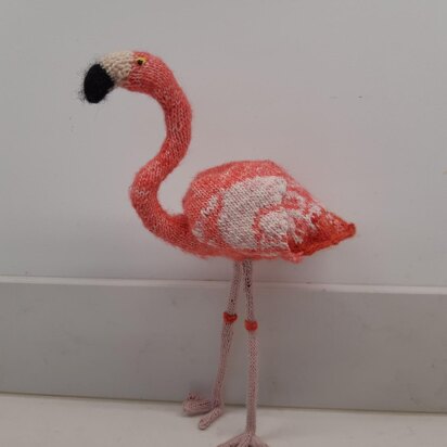 Flamingo - knitting pattern