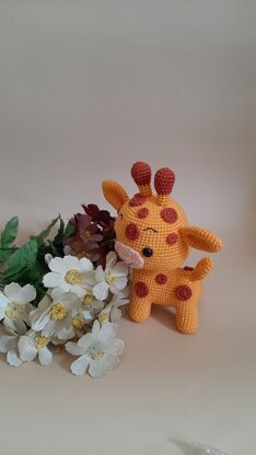 Crochet the Little Giraffe pattern, Amigurumi pattern, Crochet Animals