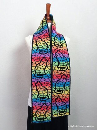 Glass Cat Scarf