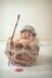 Newborn Fishing Hat + Fish