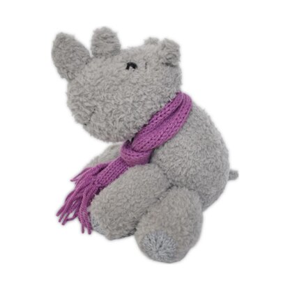 Cuddly Rhino Toy