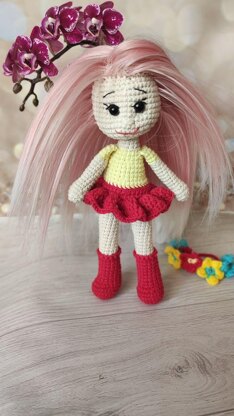 Doll Ukraine, wreath puppet