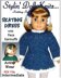 Doll Clothes Pattern, PDF, Fits American Girl Doll and 18 inch dolls