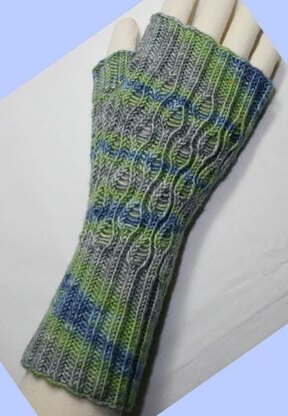 Koi Fingerless Gloves from the Koi Collection