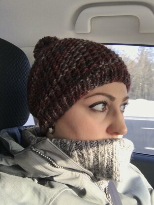 Cozy Pillar Stitch Beanie