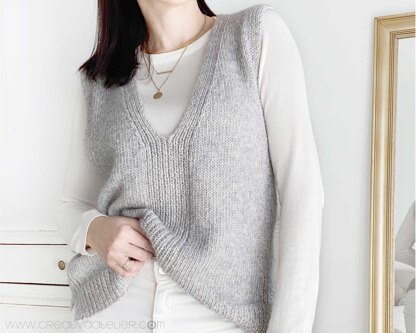 Size S - DUO Reversible Knit Vest