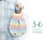 Size 3-6 months - CROCHET Rainbow Romper