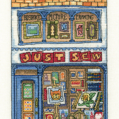 Heritage Just Sew Counted Cross Stitch Kit