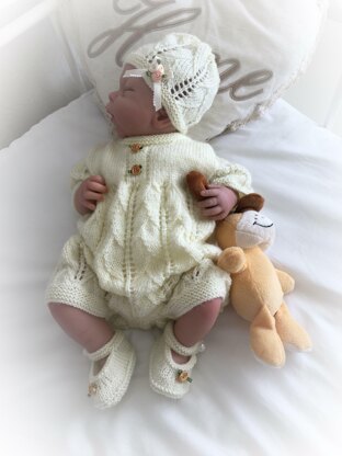 Roses Romper Suit Set