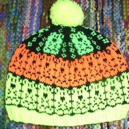 Jelly bear beanie - knitting pattern