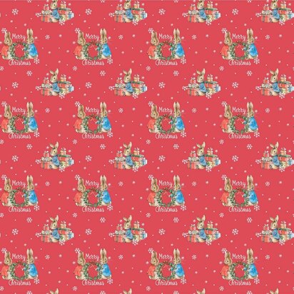 Craft Cotton Company Peter Rabbit Christmas Traditions - Merry Christmas