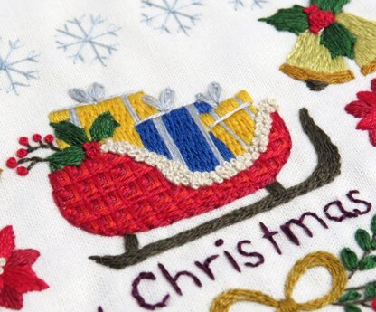 Stitchdoodles Night Before Christmas Stitch Hand Embroidery Pattern