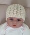 Lainey - Babies lace stitch beanie