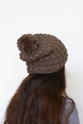 Mica Hat in Lion Brand Vanna's Choice yarn