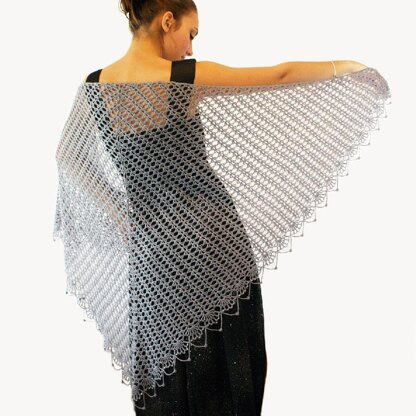 Wrapped in Lace Shawl