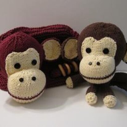 Two Monkeys - knitting pattern