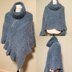 Something Warm Something Blue Sweater Poncho