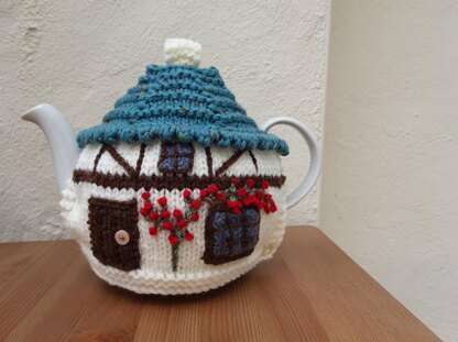 Knit Cottage Tea Cosy