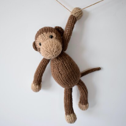 Mick the Monkey - knitting pattern