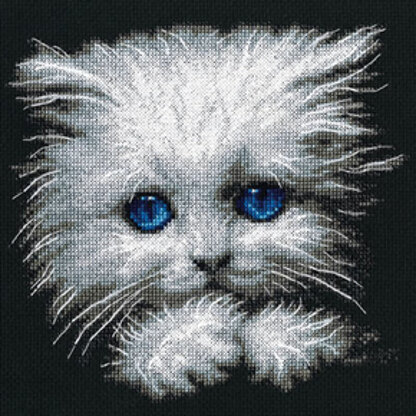 RTO Fluffy Cat Cross Stitch Kit
