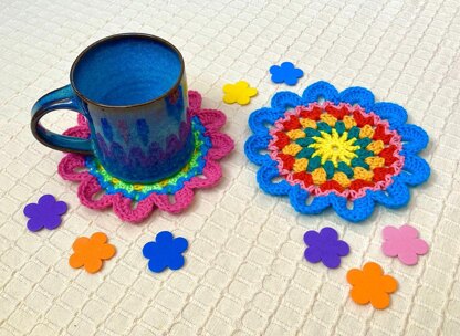 Flower coaster III by HueLaVive