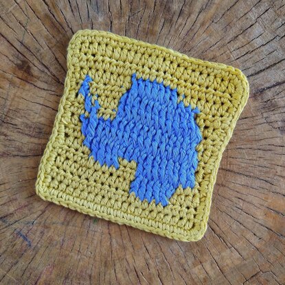 4 Map Granny Squares