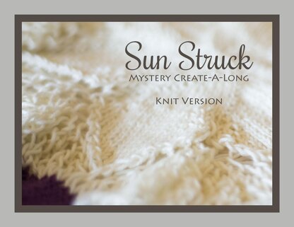 Sun Struck Boho Vest ~ Knit Version