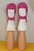 Adult Chunky Rib Cuff Sock Slippers