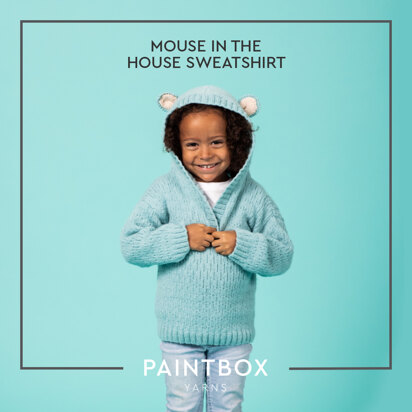 Mouse in the House Sweater - Free Knitting Pattern For Babies and Children in Paintbox Yarns Baby DK by Paintbox Yarns - knitting pattern